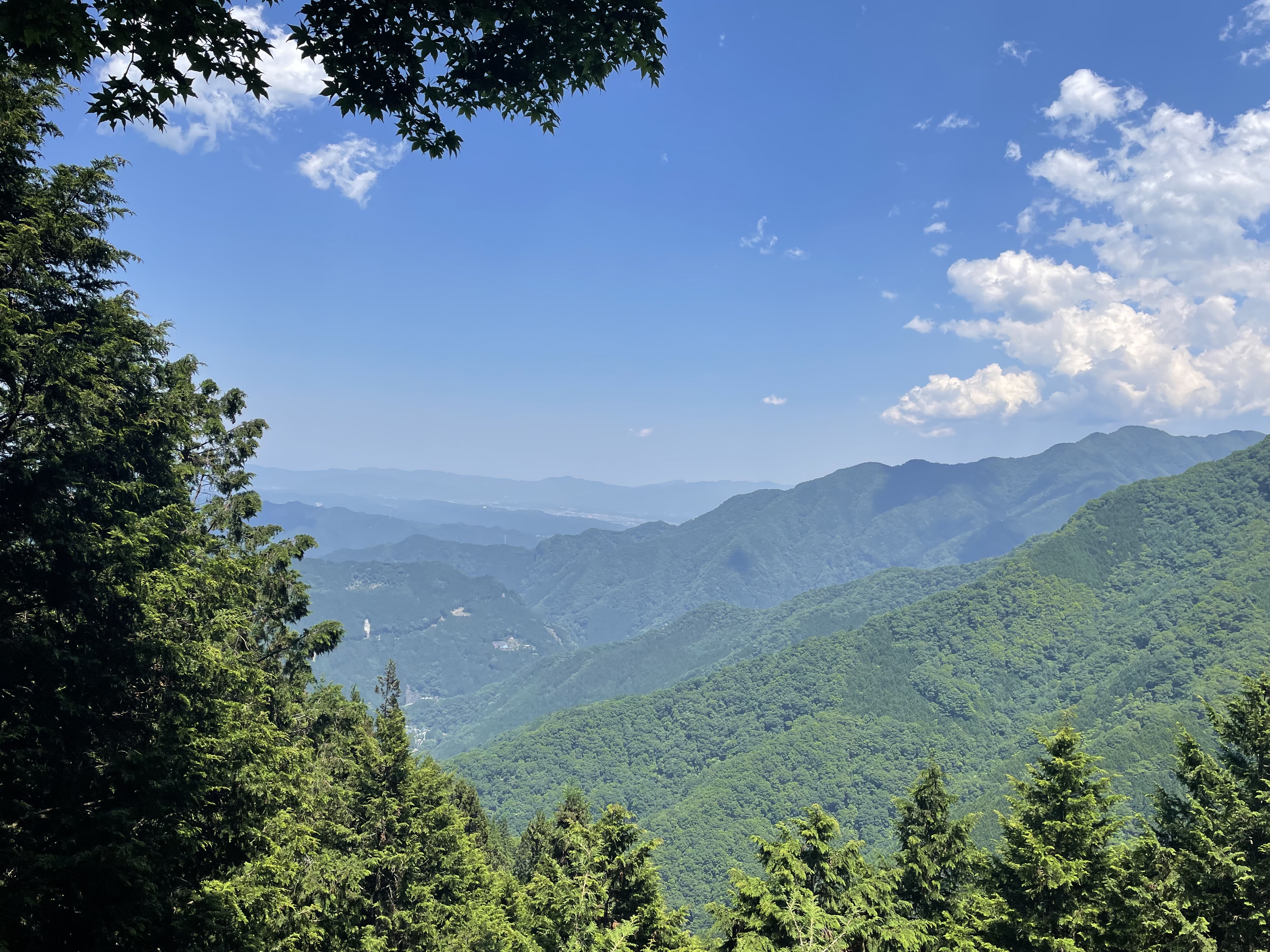 三峰神社からの景色